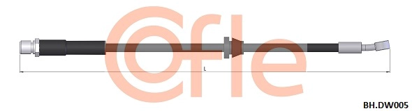 COFLE 92.BH.DW005 - Тормозные шланги