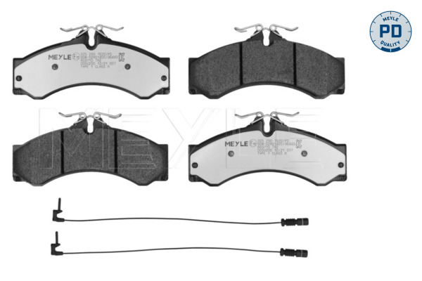 MEYLE 025 290 7620/PD - Тормозные колодки 