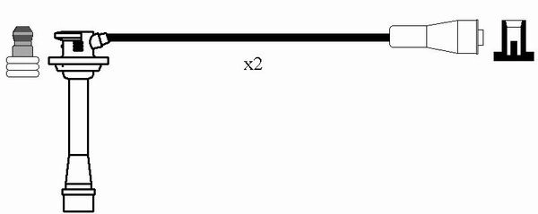 NGK 0717 - Высоковольтные провода