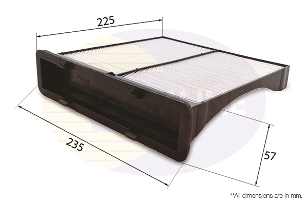 COMLINE EKF363 - Салонный фильтр