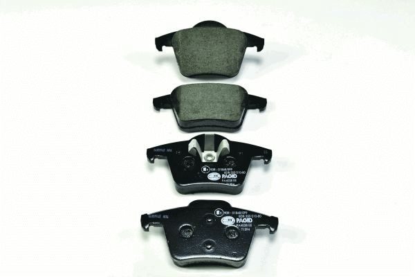 HELLA 8DB 355 010-801 - Тормозные колодки 