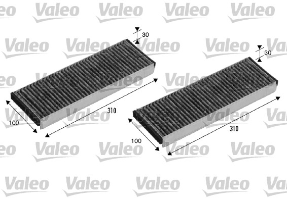 VALEO 715501 - Салонный фильтр
