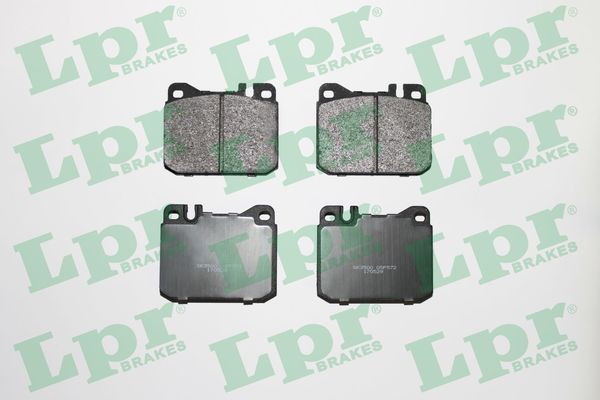 LPR 05P572 - Тормозные колодки 
