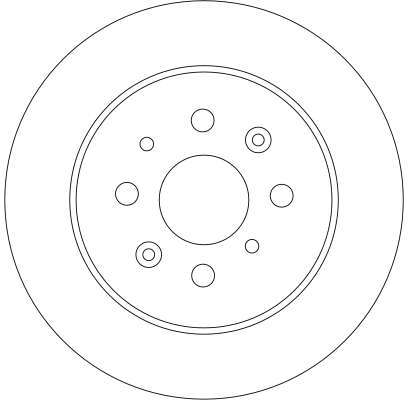 TRW DF4402 - Тормозные диски