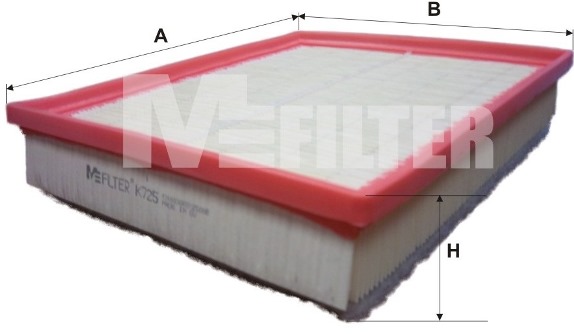 MFILTER K725 - Воздушный фильтр