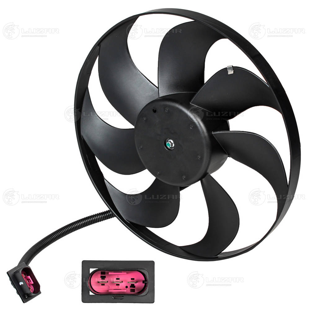 LUZAR LFC1801 - Вентилятор радиатора