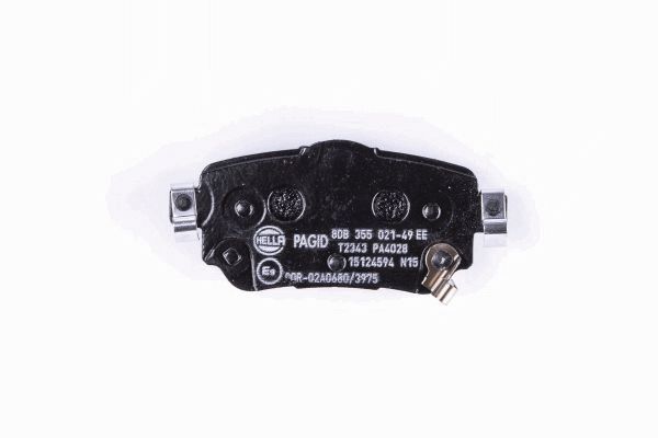 HELLA 8DB 355 021-491 - Тормозные колодки 