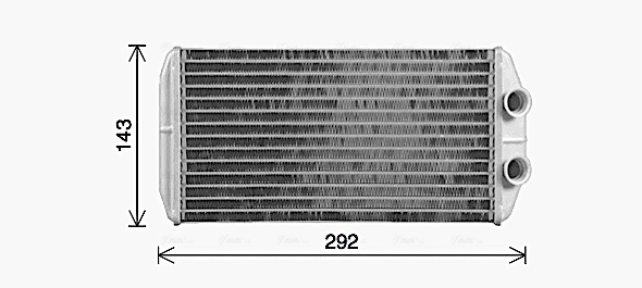 Радиатор печки