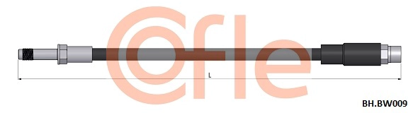 COFLE 92.BH.BW009 - Тормозные шланги