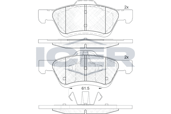 Тормозные колодки 