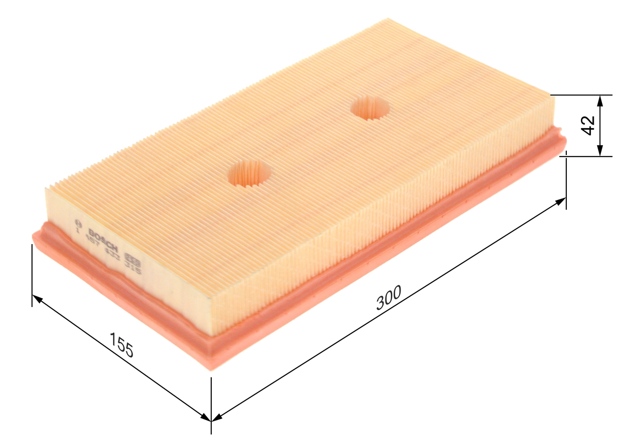 BOSCH 1 457 433 315 - Воздушный фильтр