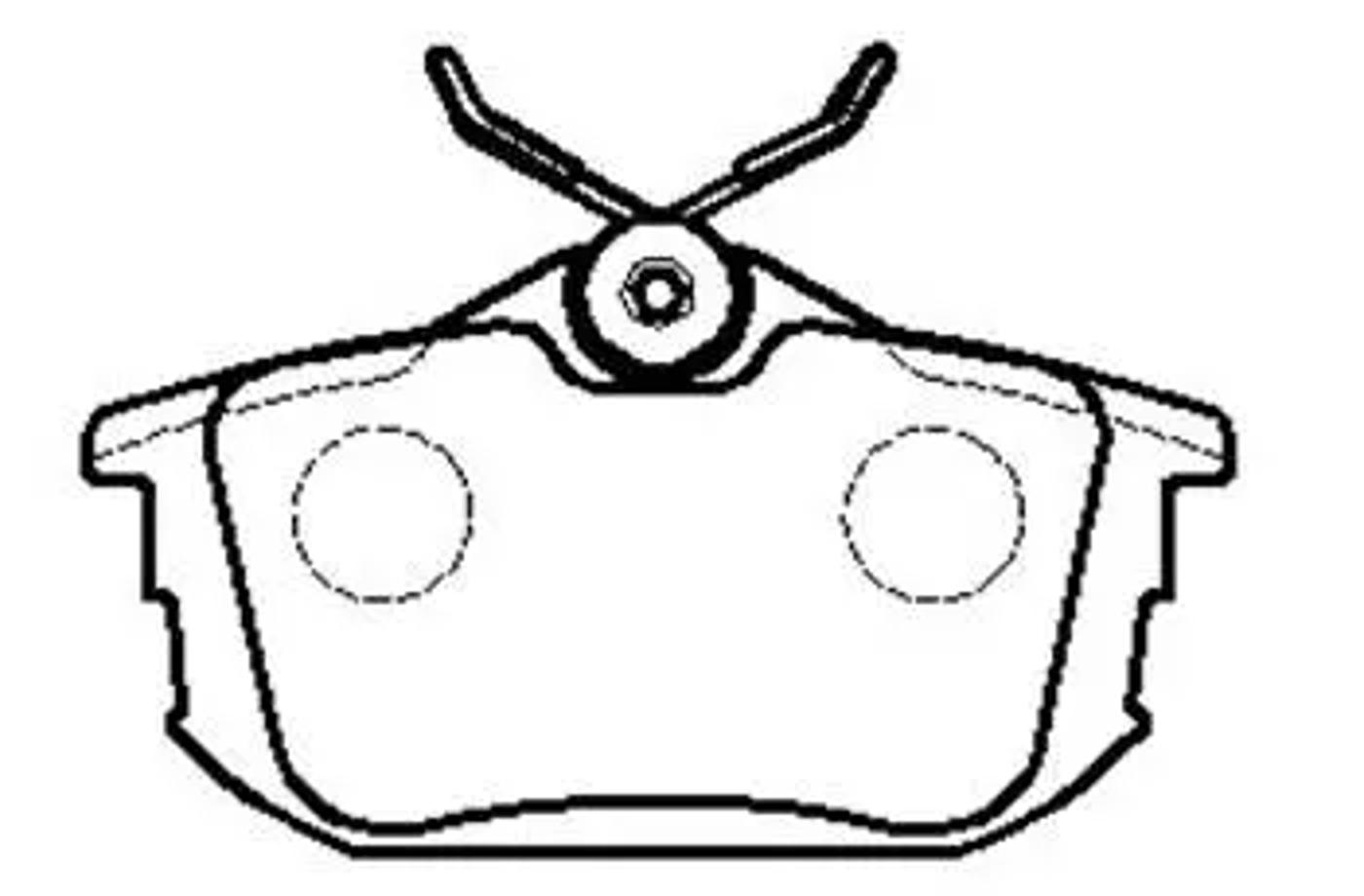 HSB HP9289 - Колодки тормозные дисковые