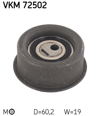 SKF VKM 72502 - Натяжной ролик ГРМ