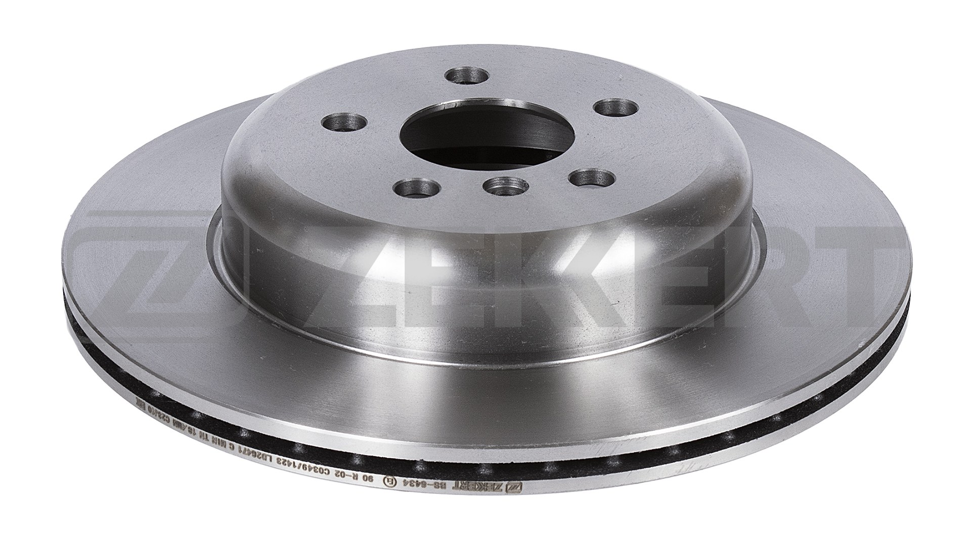 ZEKKERT BS6434 - Тормозные диски