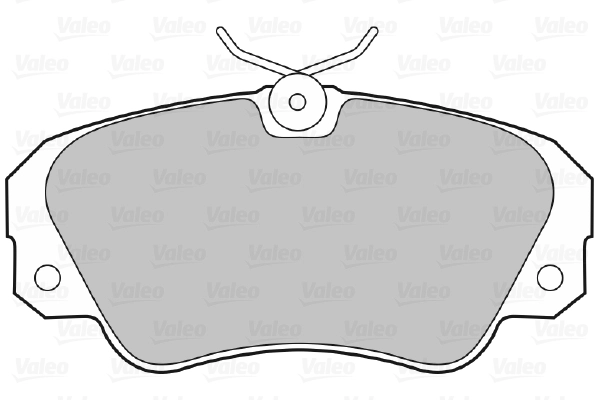 VALEO 598256 - Тормозные колодки 