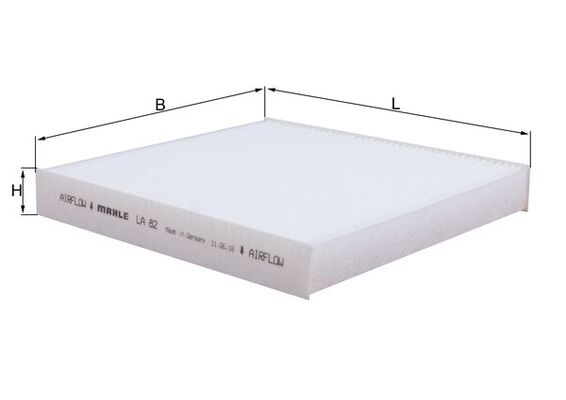 KNECHT LA 82 - Салонный фильтр