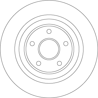 TRW DF4413BS - Тормозные диски