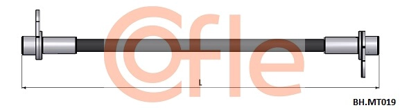 COFLE 92.BH.MT019 - Тормозные шланги