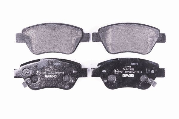 HELLA 8DB 355 015-441 - Тормозные колодки 