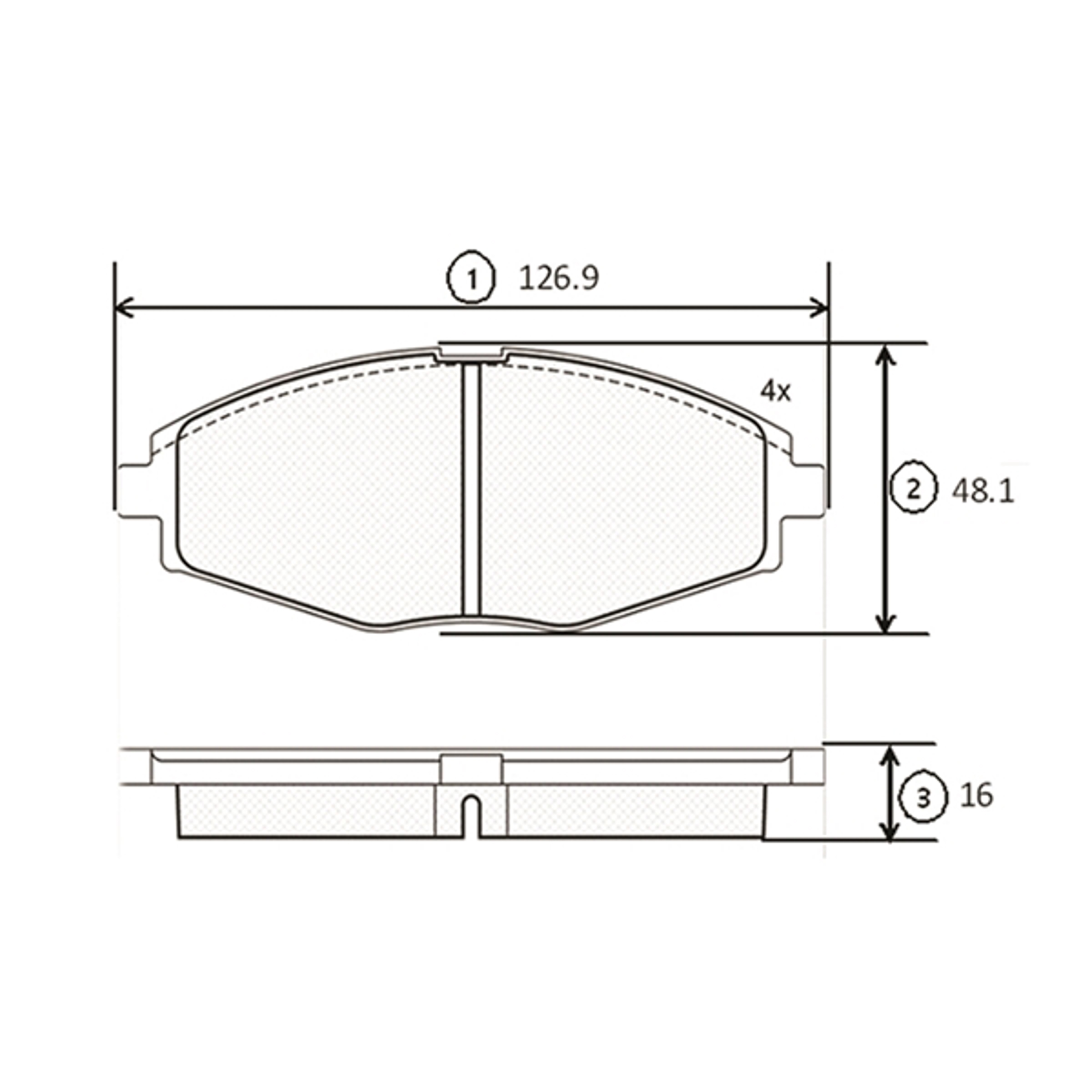 CTR GK0430 - Тормозные колодки 