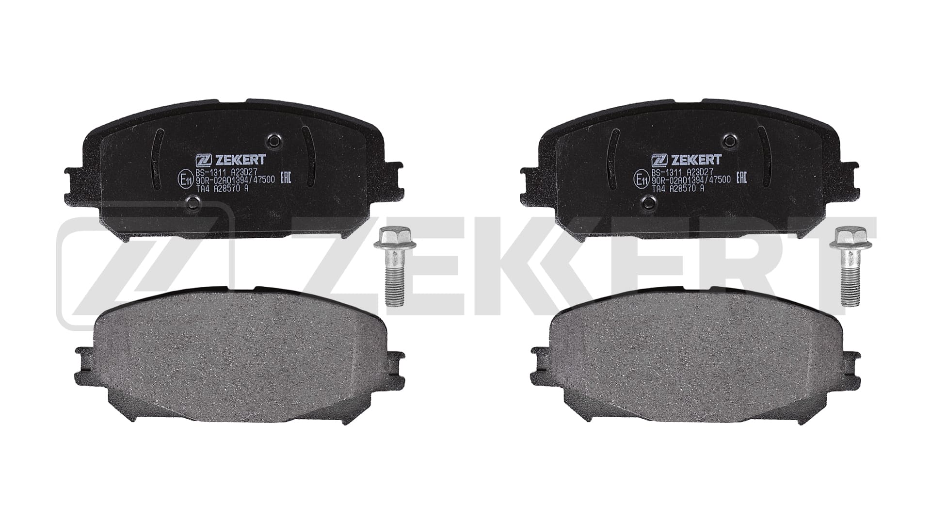 ZEKKERT BS1311 - Тормозные колодки 