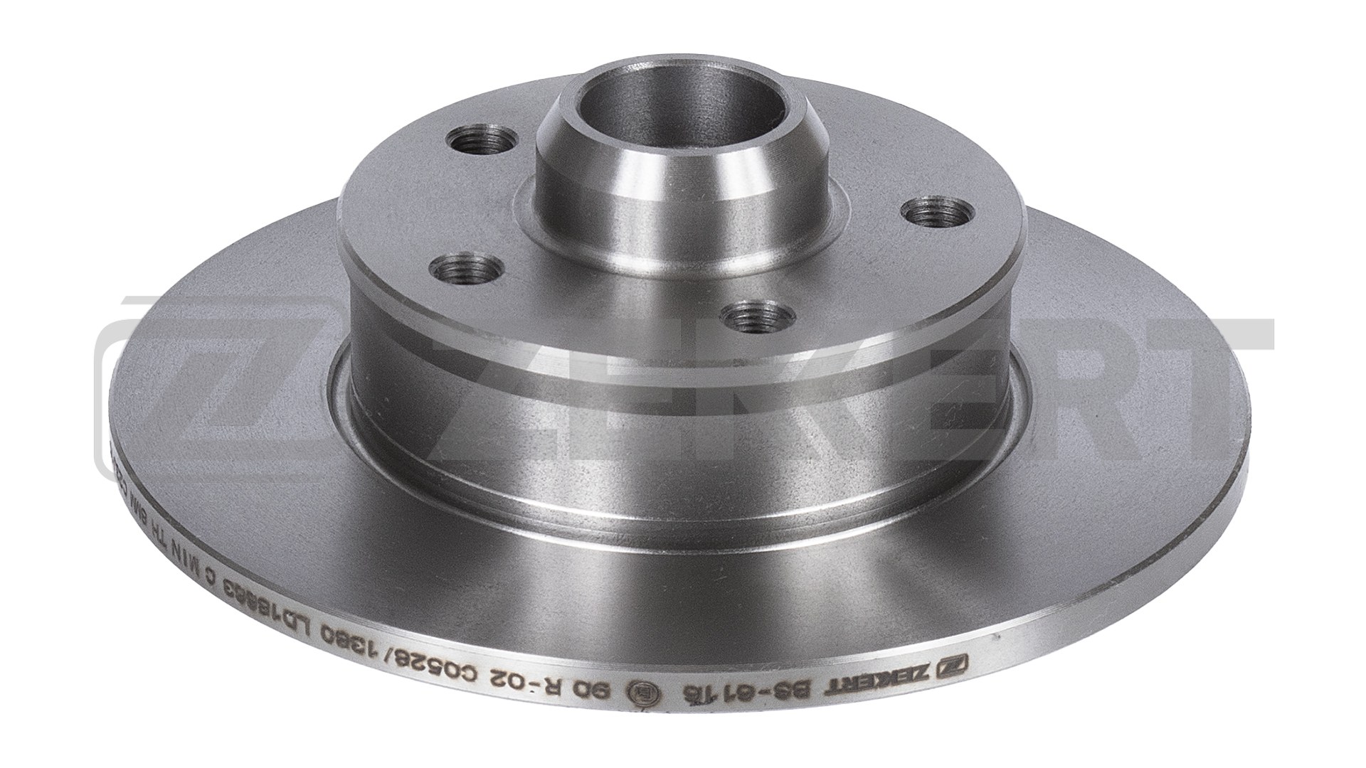 ZEKKERT BS6116 - Тормозные диски