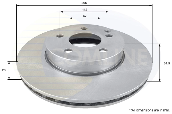 COMLINE ADC1662V - Тормозные диски