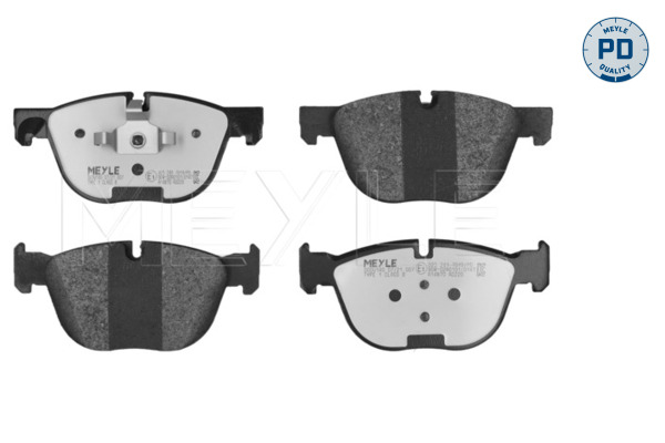 MEYLE 025 241 7019/PD - Тормозные колодки 