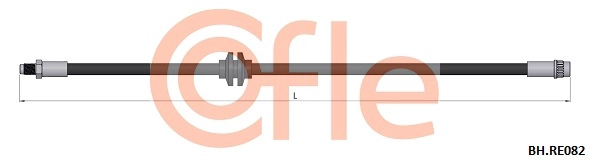 COFLE 92.BH.RE082 - Тормозные шланги
