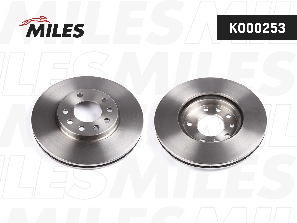 MILES K000253 - Тормозные диски