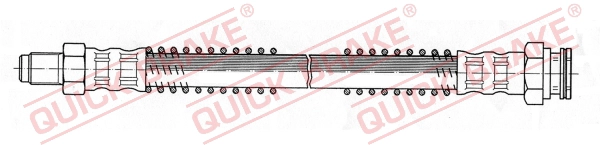 OJD (QUICK BRAKE) 32.502 - Тормозные шланги