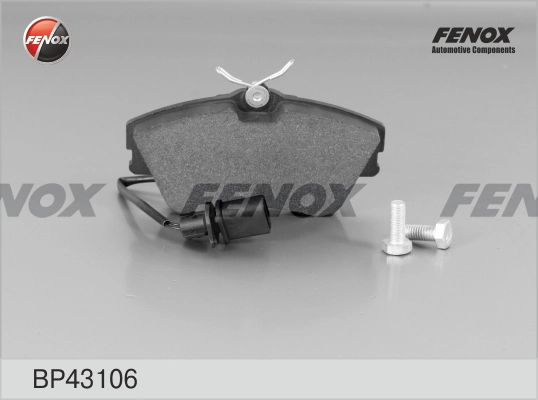 FENOX BP43106 - Тормозные колодки 