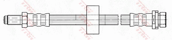 TRW PHB414 - Тормозные шланги