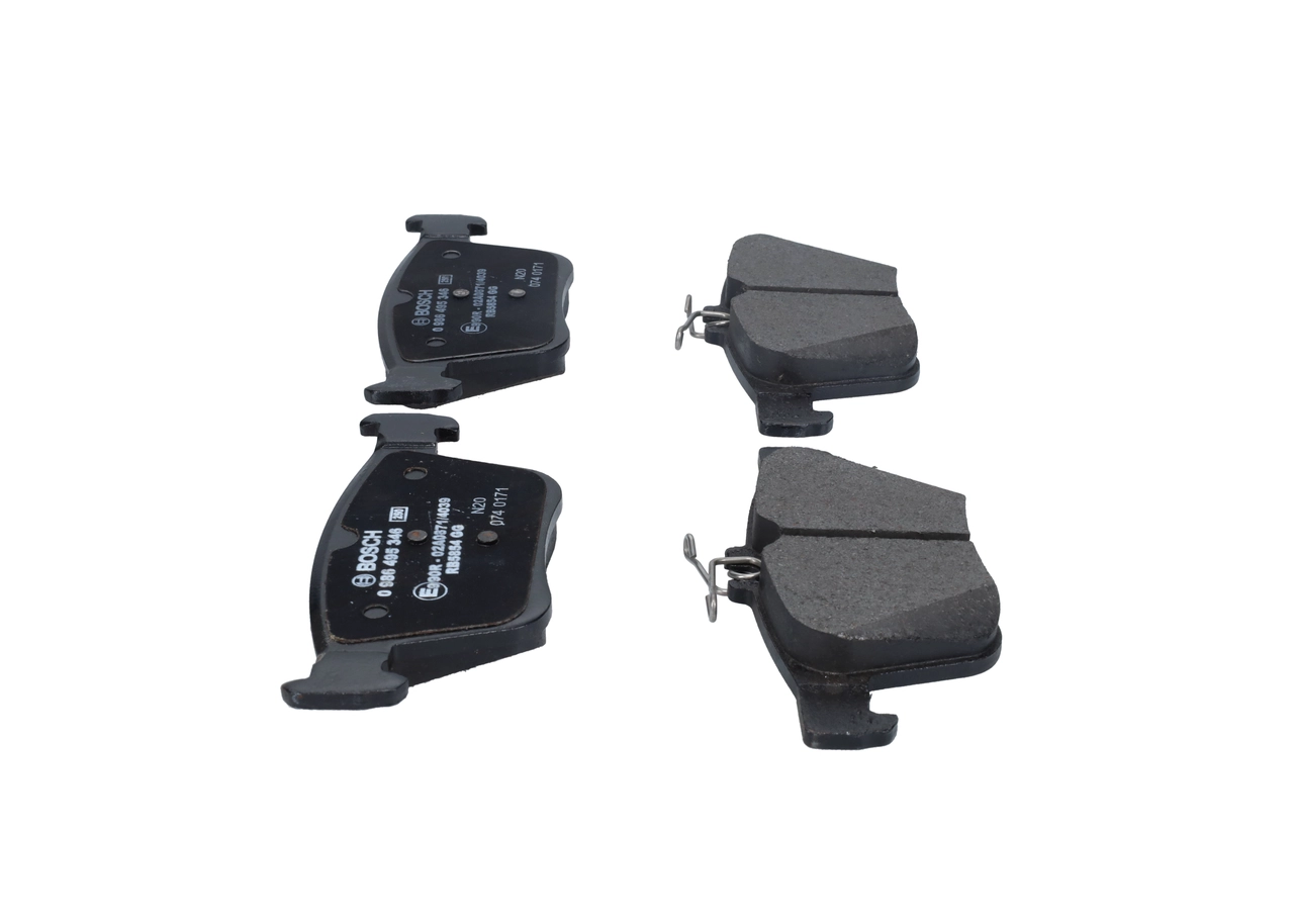 BOSCH 0 986 495 346 - Тормозные колодки 