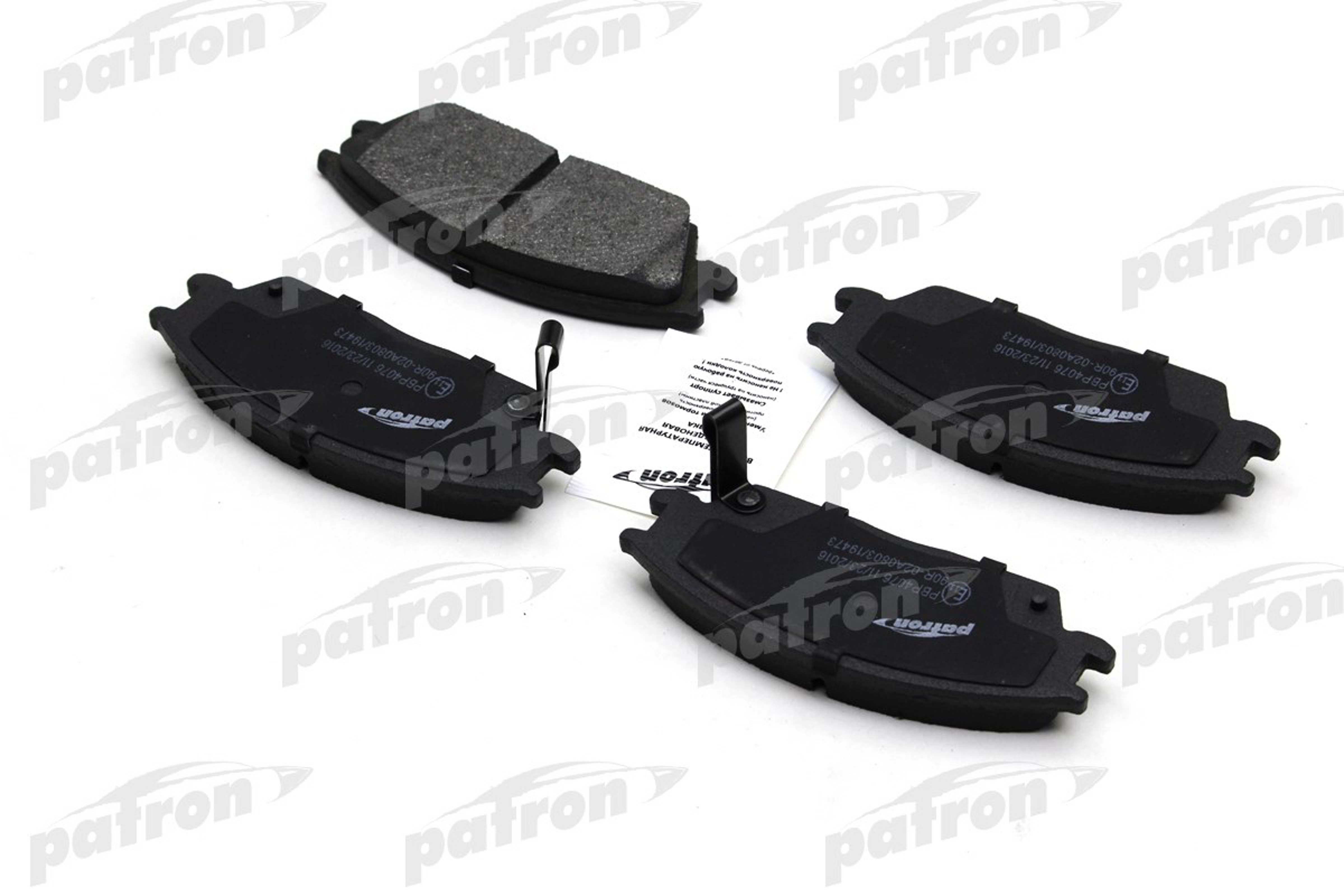PATRON PBP4076 - Тормозные колодки 