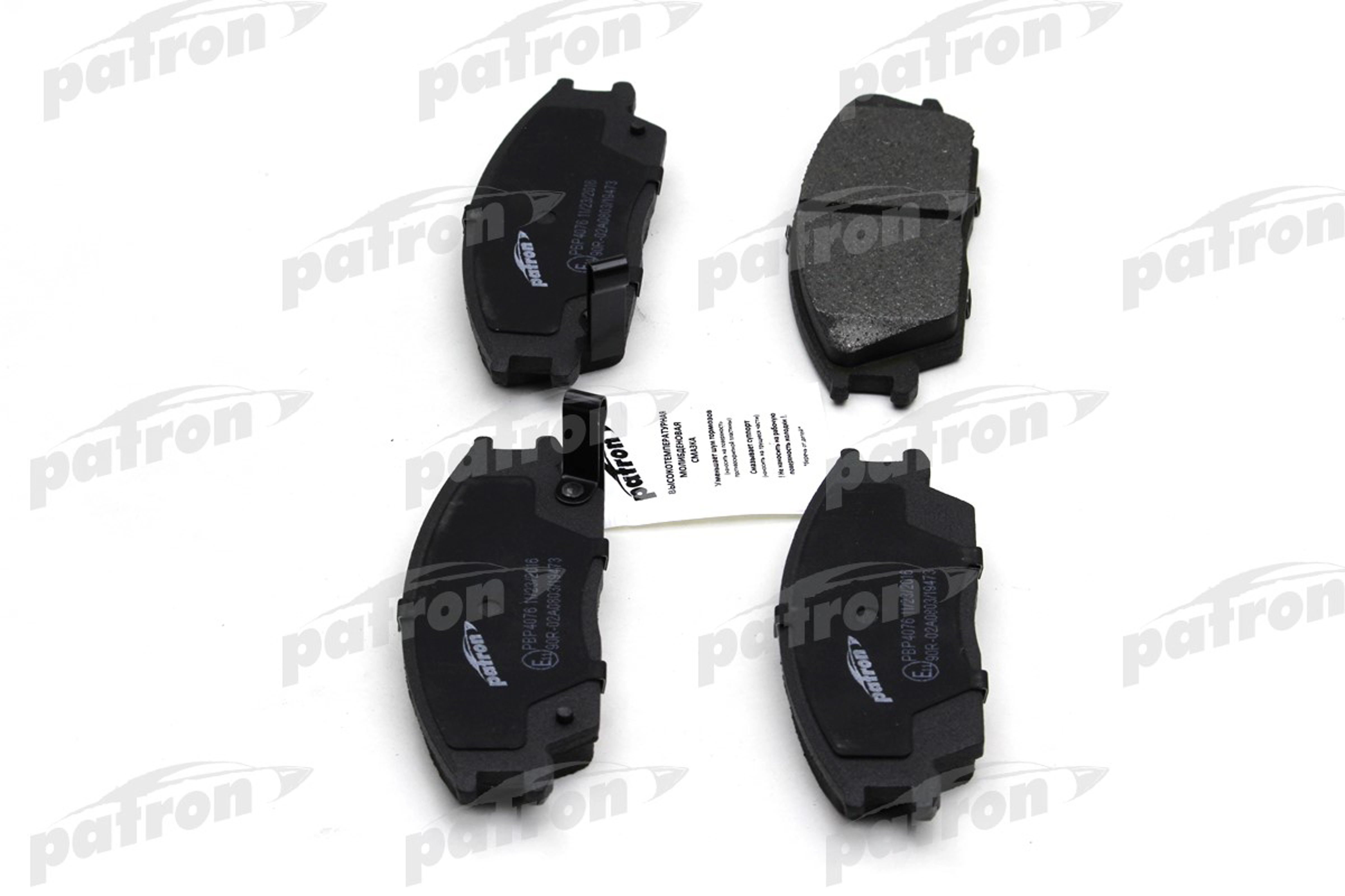 PATRON PBP4076 - Тормозные колодки 