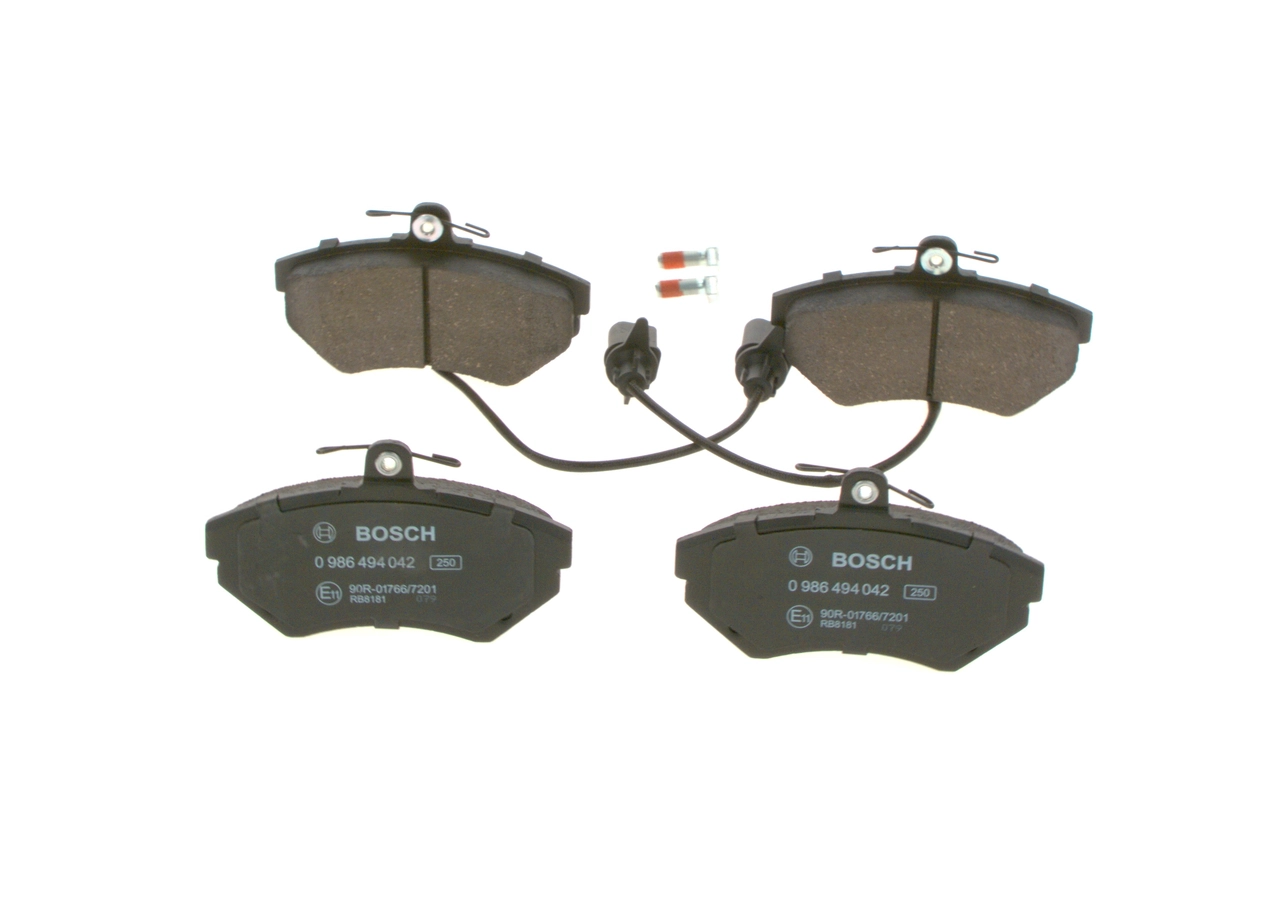 BOSCH 0 986 494 042 - Тормозные колодки 