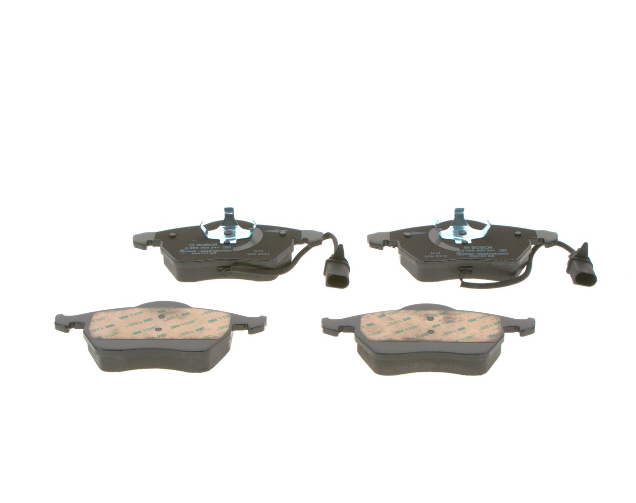 BOSCH 0 986 495 241 - Тормозные колодки 