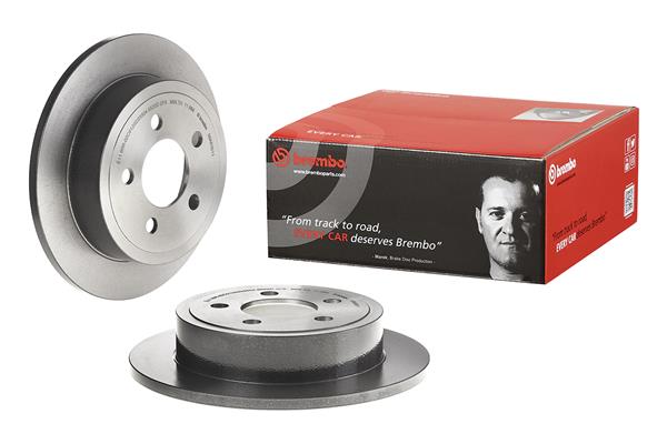 BREMBO 08.A636.11 - Тормозные диски