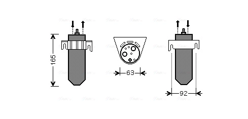 AVA QUALITY COOLING RTD378 - Осушитель кондиционера