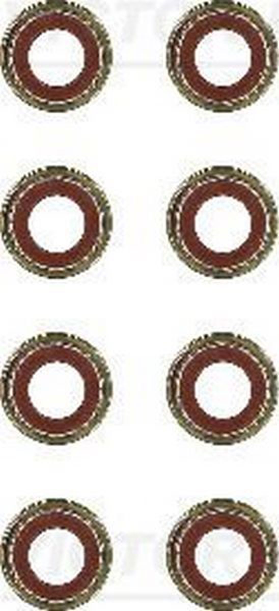 REINZ 125398701 - Комплект маслосъемных колпачков (8шт) Mitsubishi L200 03-06, Pajero 2.8TD 94-00