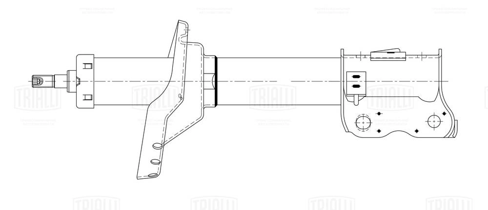 TRIALLI AG22367 - Амортизатор