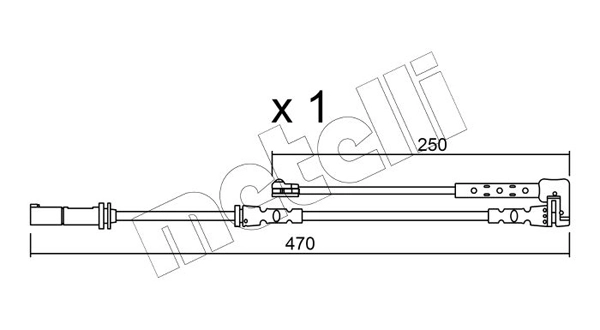 Датчик износа тормозных колодок