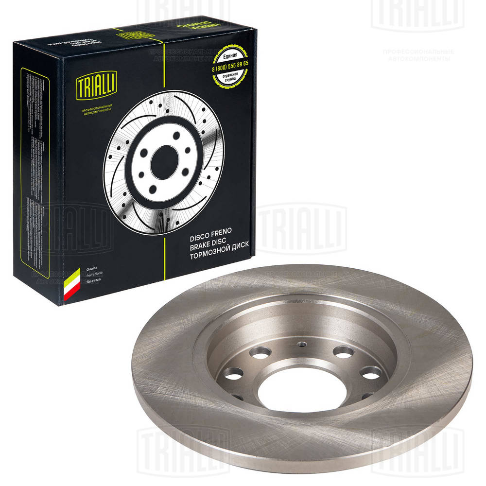 TRIALLI DF 180133 - Тормозные диски