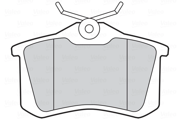 VALEO 301474 - Комплект тормозных колодок, дисковый тормоз FIRST