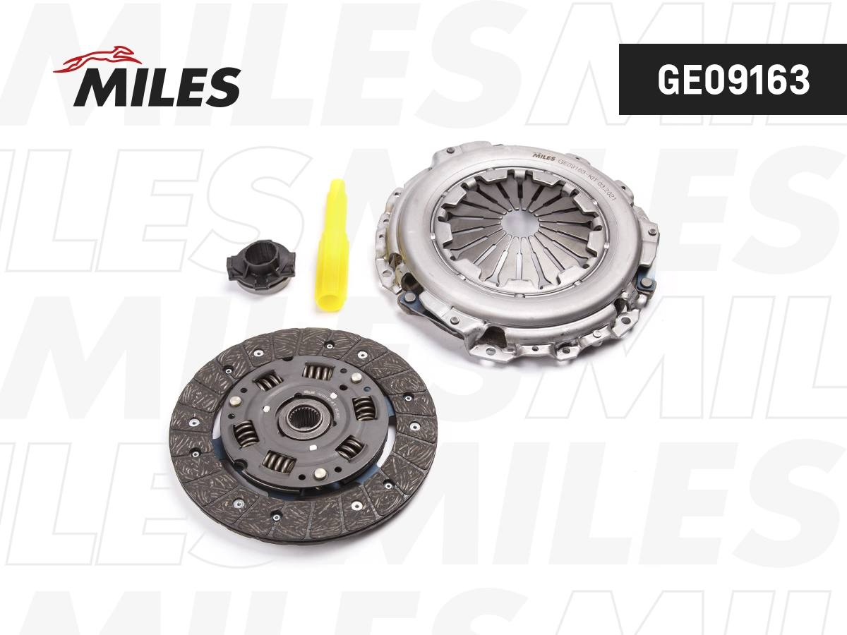 MILES GE09163 - Комплект сцепления