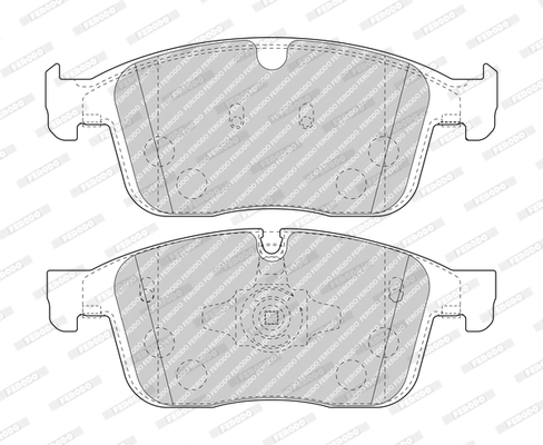 FERODO FDB4943 - Тормозные колодки 