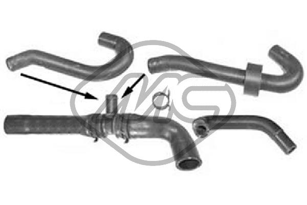 Патрубок печки