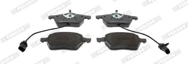 FERODO FDB1717 - Комплект тормозных колодок, дисковый тормоз PREMIER ECO FRICTION
