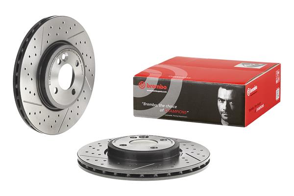 BREMBO 09.A047.11 - Тормозные диски